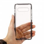 Wholesale Galaxy S10+ (Plus) Clear Armor Hybrid Transparent Case (Clear)